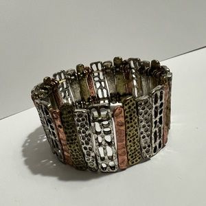 Tri-tone bracelet